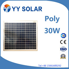 20W 30W 40W Panel Solar para Iluminaciones / Aplicaciones Marinas
